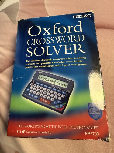 Seiko er3700 oxford crossword - er3700,
