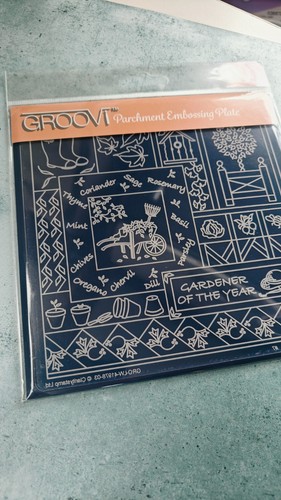 Groovi parchment embossing - groovi,