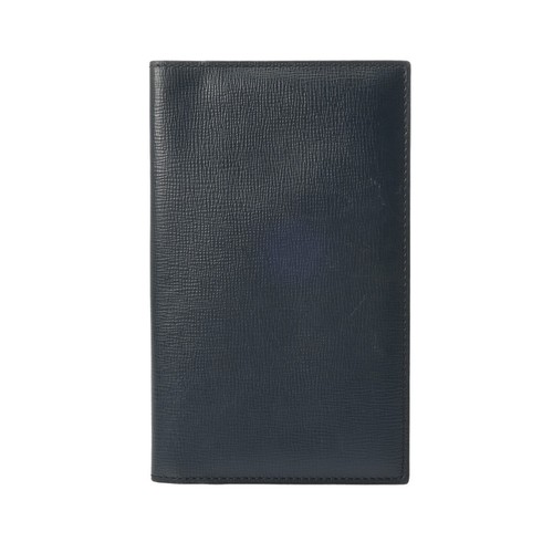 Valextra double wallet leather - valextra,