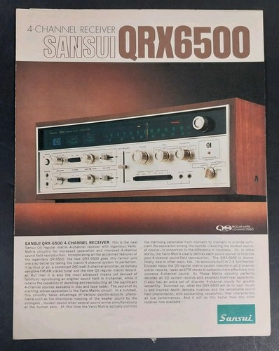 Original 1970s sansui qrx - original,