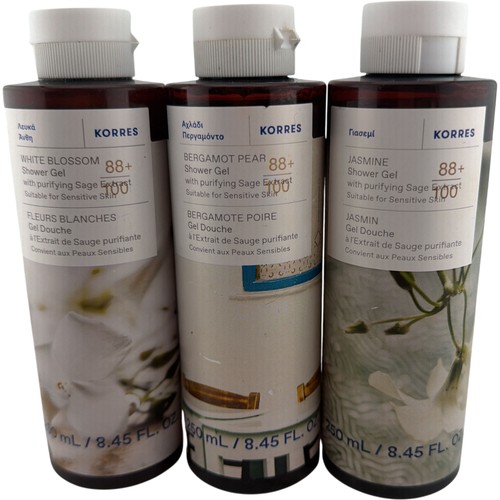 Korres shower gel 250ml - shower, pack