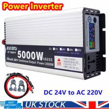 5000W Power Inverter DC 24V to