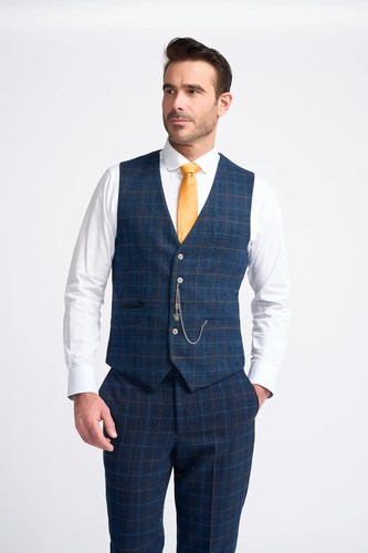 Mens cavani cody blue check - mens,