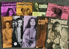 Continental Film Review 1972 x 9, Pamela Tiffin, Edwige Fenech etc