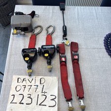 UNWIN Quatro Wheelchair Straps /clamps/restraints /full set -I sell all type 