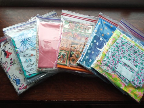 Craft fabric bundles - fabric, mixed