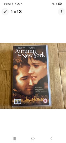 Autumn new york vhs - in,