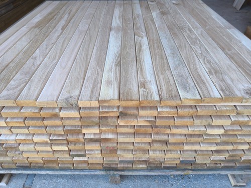 Hardwood dry timber planed - 8x,