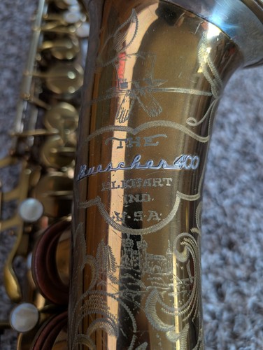 Buescher 400 alto - buescher, hat