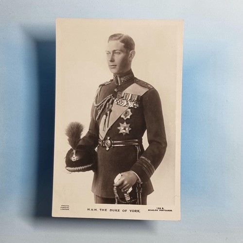 Royalty postcard c1924 real - royalty,