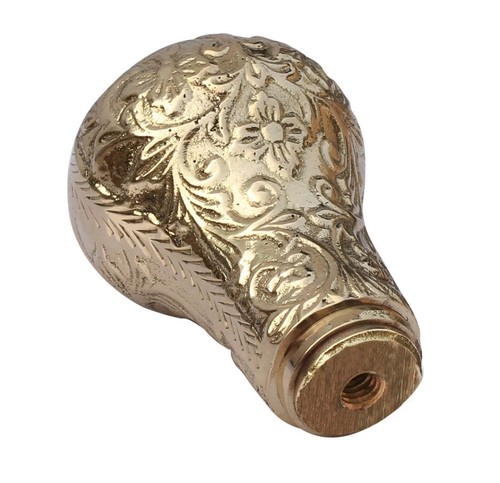 Brass solid designer handle - brass,