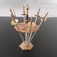 Vintage Toledo Swords Cocktail