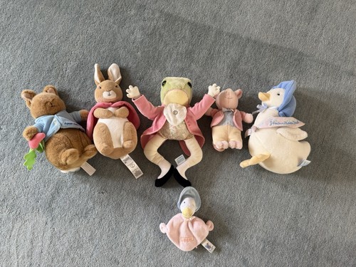 Beatrix potter soft toy bundle - toy,