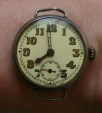 Antique 1918 trench silver