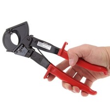 Ratchet Cable Clamp Up to 240mm² Ratcheting Wire Cut Hand Tool Heavy-Duty Cutter