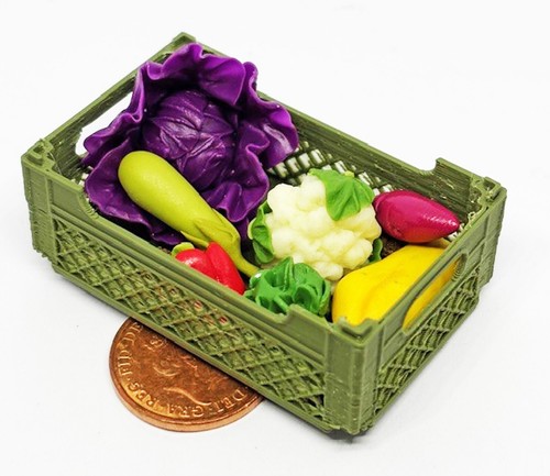 Dolls house vegetable - house,