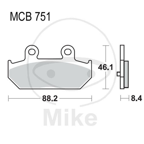 Brake pads sinter trw - pads,