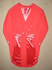 Max Tino Red Toastmaster Evening Tailcoat - 56" Chest