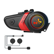 Motorcycle Helmet Bluetooth Headset Headphone Speaker For Cell Phone Waterproof