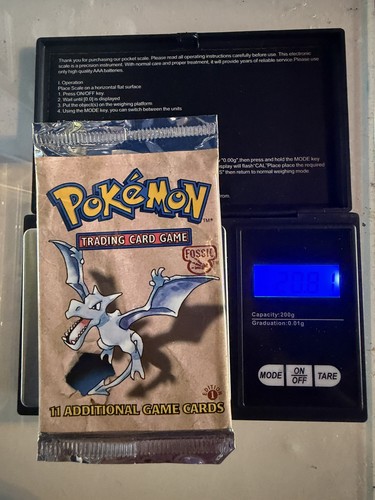 Pokémon fossil 1st edition - fossil,
