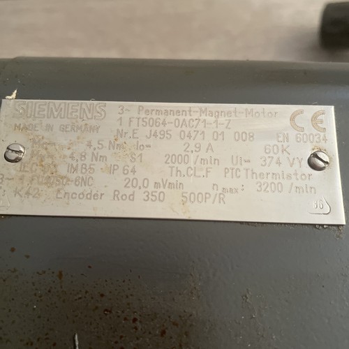 Siemens ft5064 0ac71 servo - ft5064-0ac71-1-z,