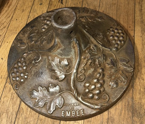 Antique embee patio umbrella - antique,