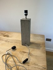 Concrete Lamp Base