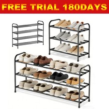 2 3 4 Tier Shoe Rack Organiser