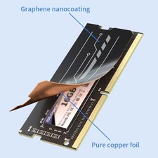 Graphene Laptop RAM Heat Sink