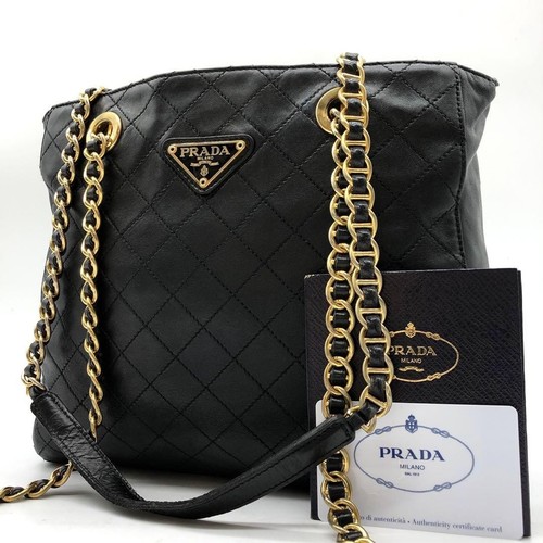 Prada chain shoulder bag with - prada,
