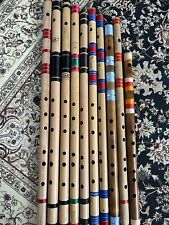 Indian bamboo flutes (bansuri)