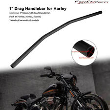 1 inch 25mm Motorcycle Handlebars Drag Bars Black For Harley Sportster Bobber