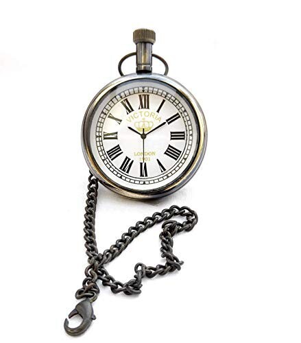 Antique style brass analogue - style,