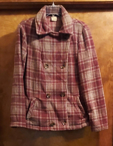 Natural reflections plaid pea - natural,