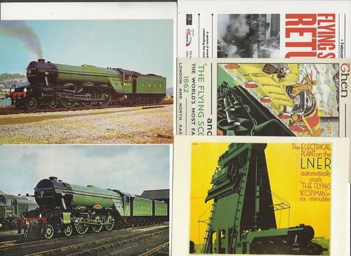 Postcard 4472 flying scotsman - 4472,