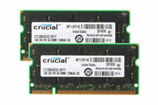2GB Crucial 2X 1GB PC2700 DDR