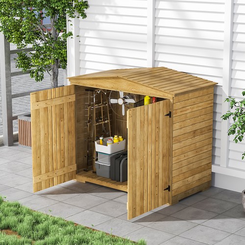 Lockable garden storage box - lockable,