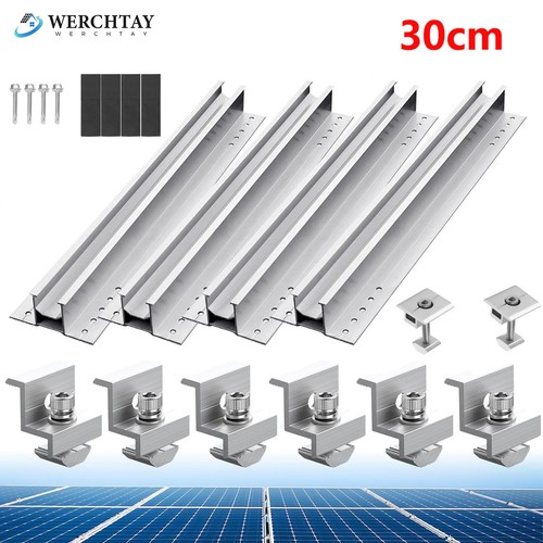 Solar panel rail bracket - bracket, kit