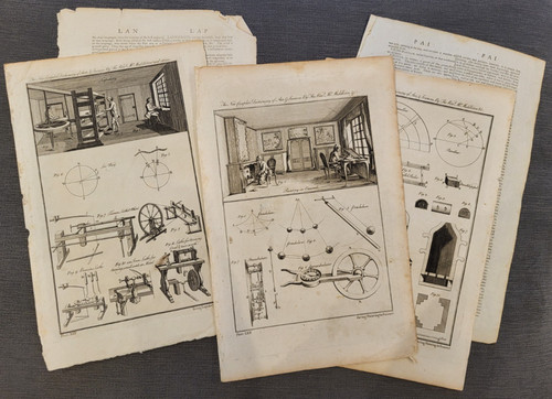 1778 engravings enamelling - engravings,