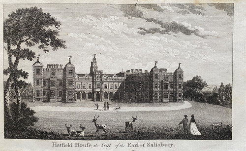 1786 antique print - 1786, hatfield