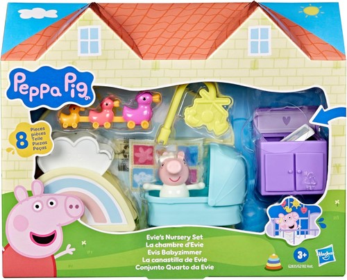 Peppa pig evie nursery set - pig, evie's