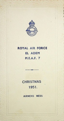 Raf adem libya christmas - raf, el