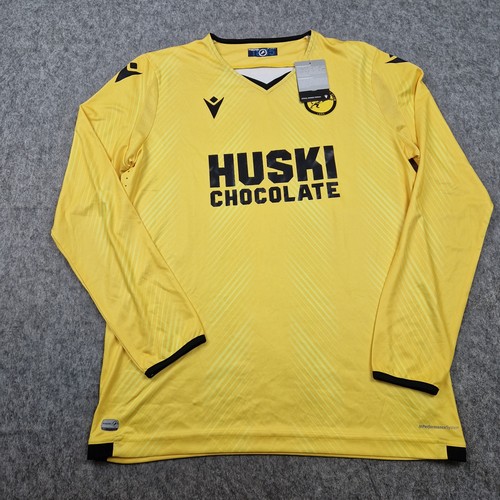Millwall shirt mens yellow - shirt, xl