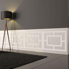 Mid century wainscot wall - century,