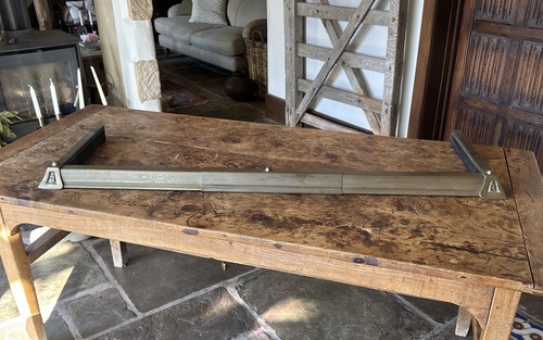 Vintage brass fireplace - fireplace, fire