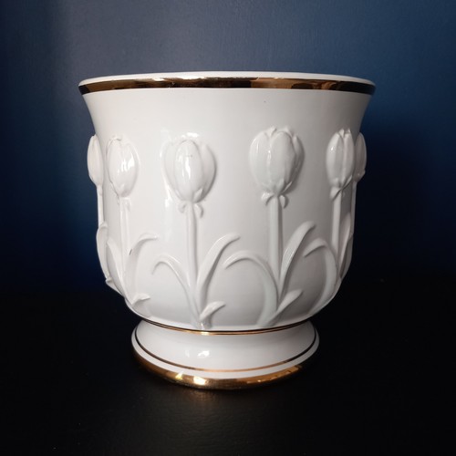 Large italian white ceramic - white,