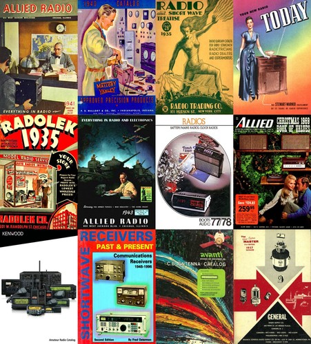 350 radio catalogues - 350+,