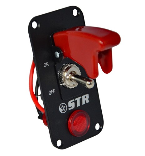 Single flip switch panel - single,
