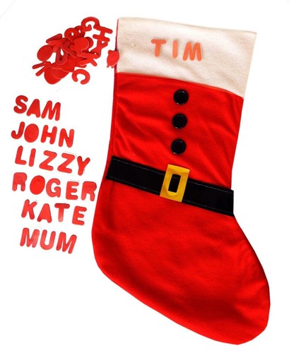 Personalised santa stocking - personalised,