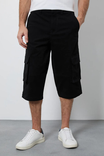 Maine black shorts mens casual - maine,